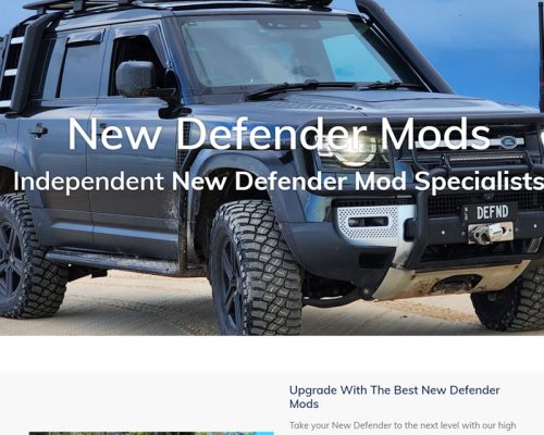 New Defender Mods